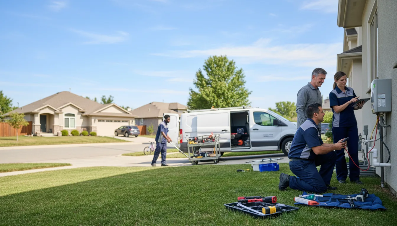 Tankless water heater service in Bunkie, LA